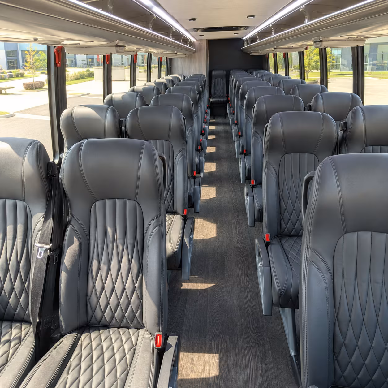 15-35 Passenger Minibus Inside