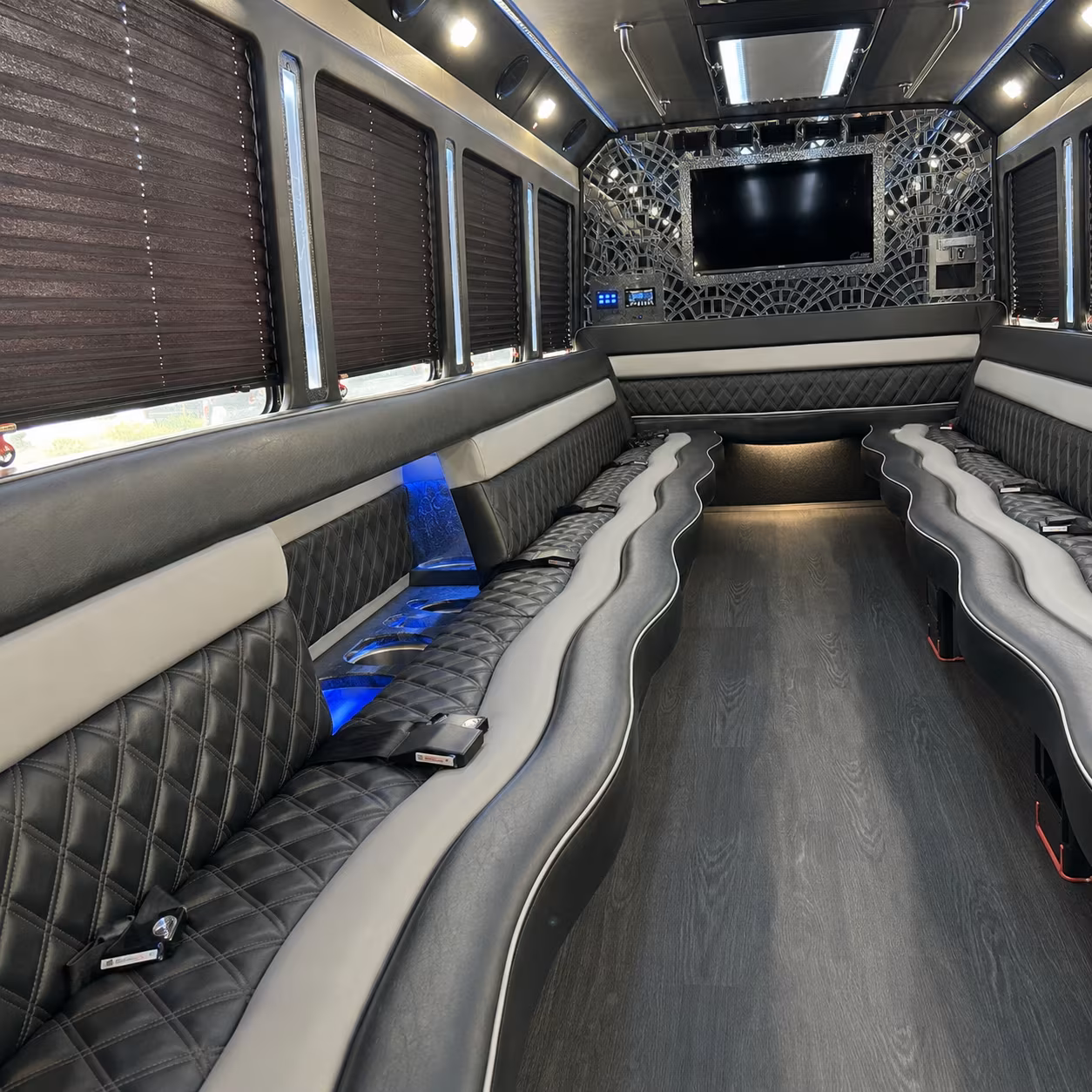 Orlando Concert & Music Festival Transportation party bus exterior