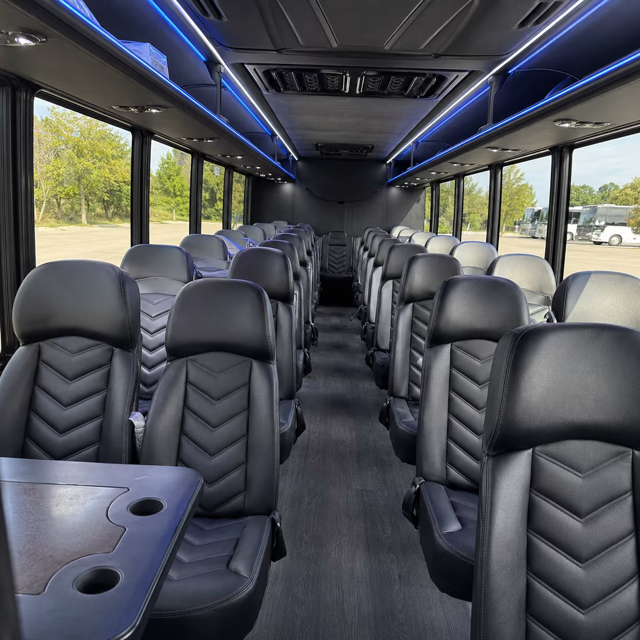 Orlando Corporate Transportation party bus exterior