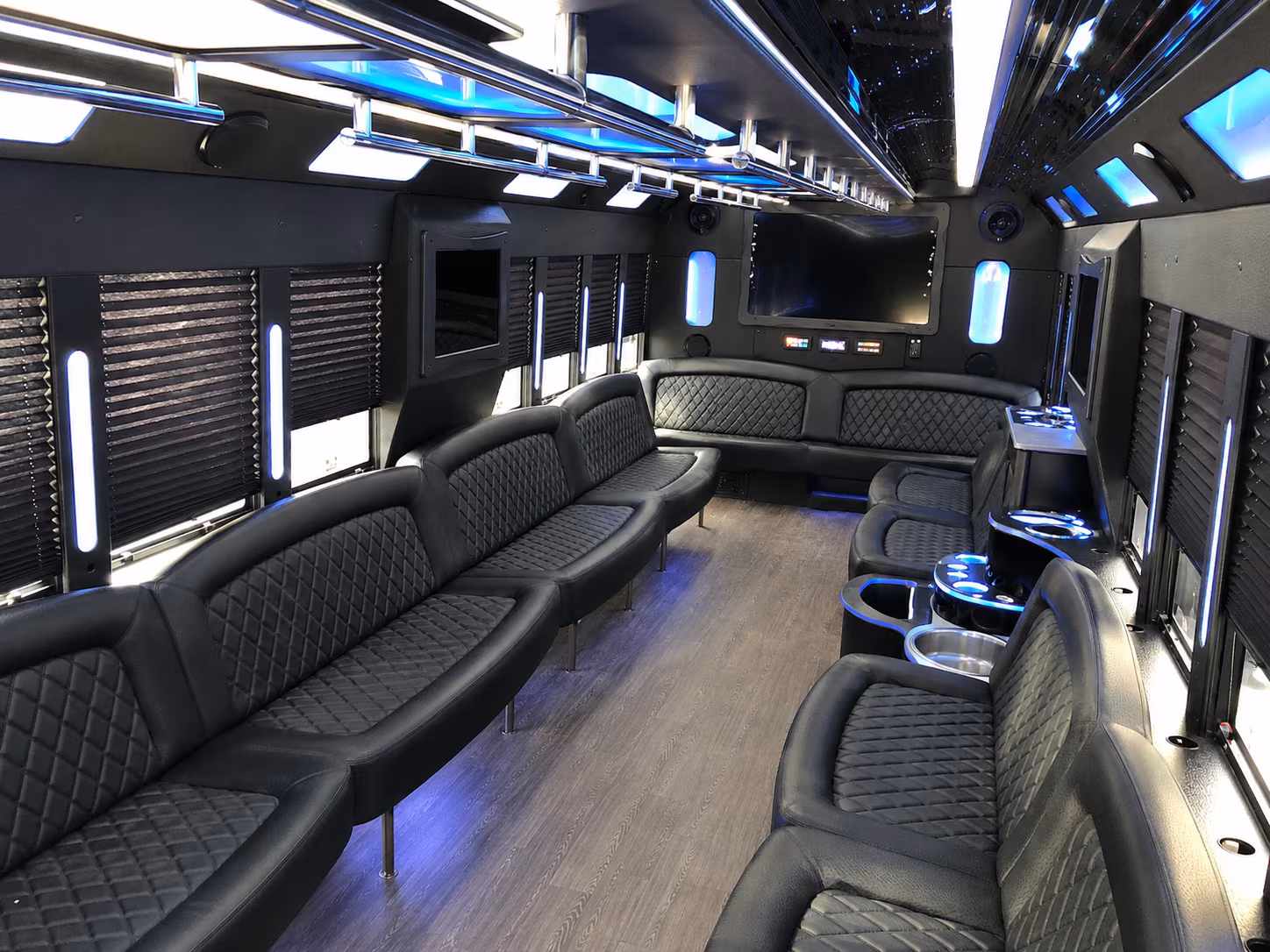 Orlando Private Event Transportation onboard seating