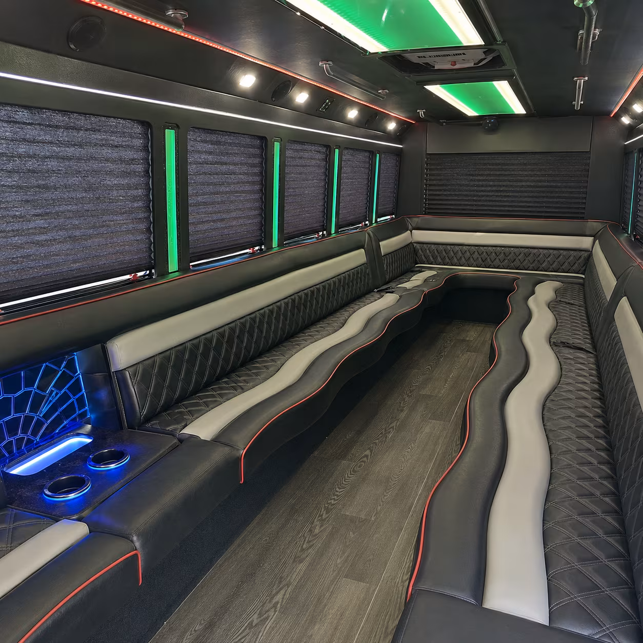 Orlando Prom & Homecoming Transportation party bus exterior