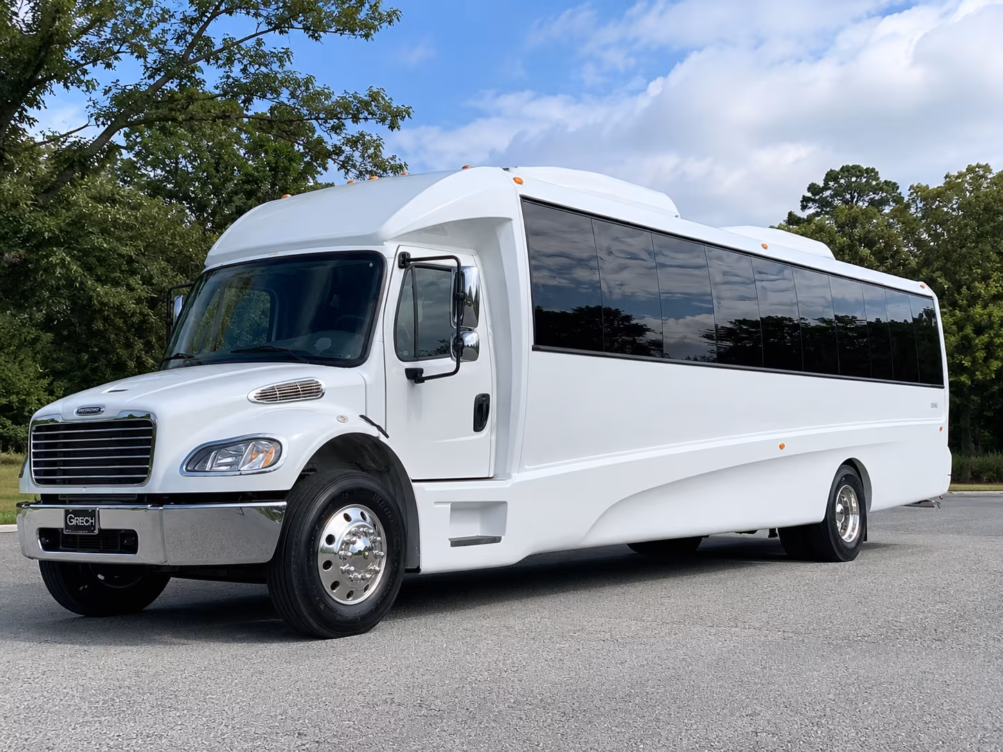 Orlando Prom & Homecoming Transportation party bus exterior