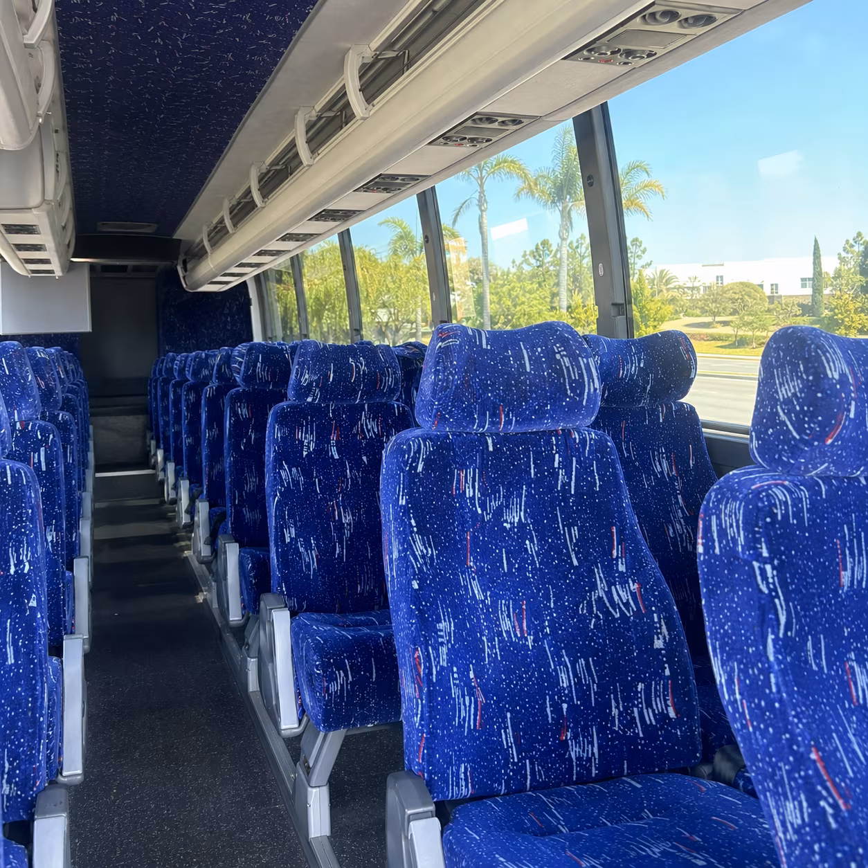 Orlando School Event Transportation party bus exterior