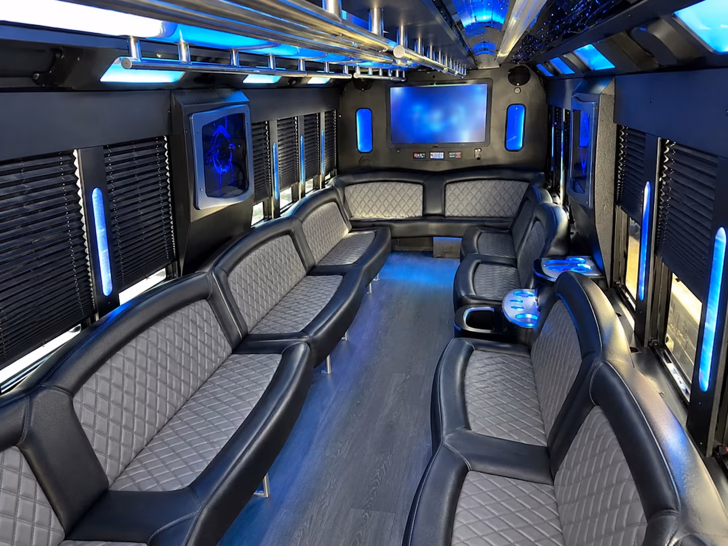 Orlando Sporting Event Transportation onboard seating