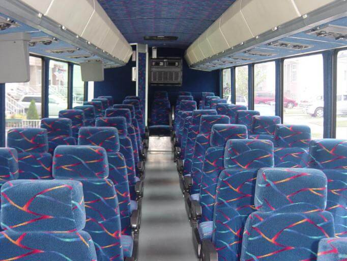 Orlando 35 Passenger Shuttle Bus Interior