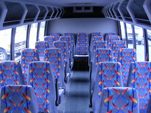 Clearwater 15-35 Passenger Minibuses Interior